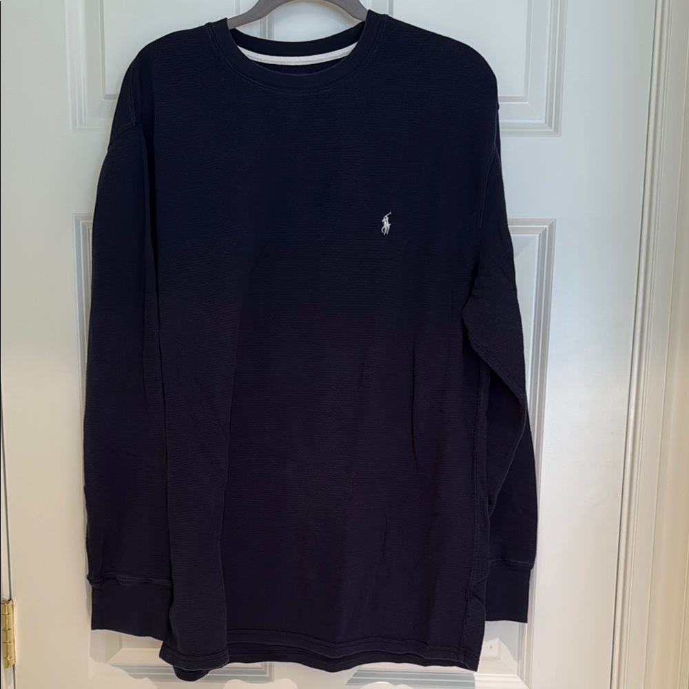 Polo by Ralph Lauren Blue Long Sleeve Tees